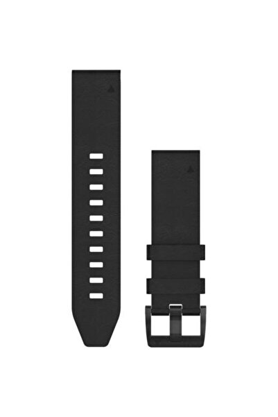 Garmin QUICKFIT 22 BLK LEATHER WATCH STRAP