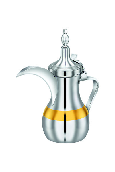 Bohara Dallah Stainless Steel Line. Capacity 26 Ounces. / 119383