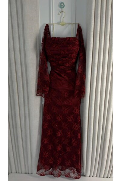 hind fashion luxurious lace evening dress