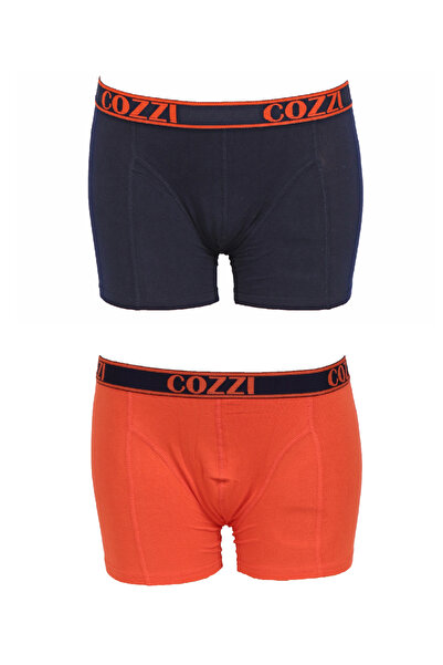 Evendi Boxer Set, Navy/orange