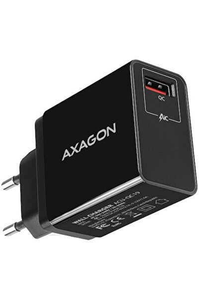 Axagon ACU-QC19, Încărcare rapidă 3.0 + 3A, 19W Negru