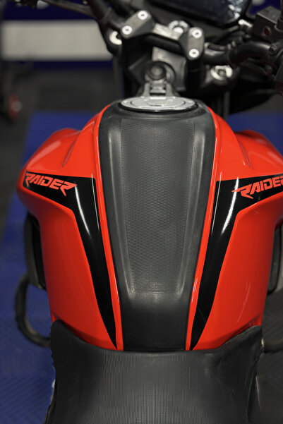 Banxtre Tvs Raider 125 Motosiklet için Uyumlu Depo Kordon Sticker Seti (Sağ v...
