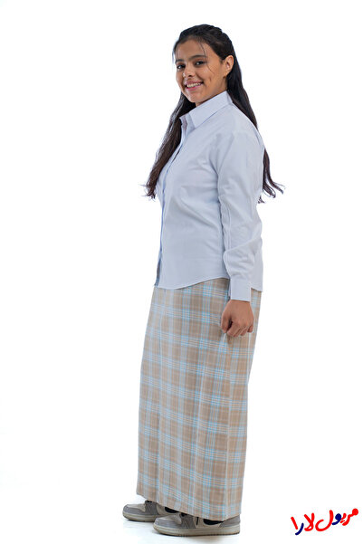 maryool lara تنورة بيج كاروهات