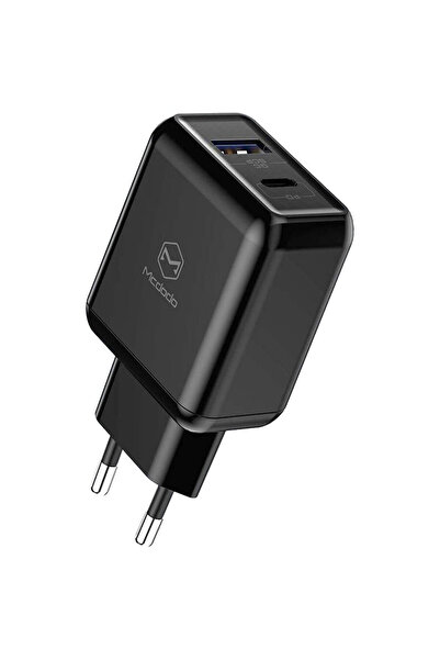 Mcdodo Smart Series, Black, 18W, PD+QC, plug EU