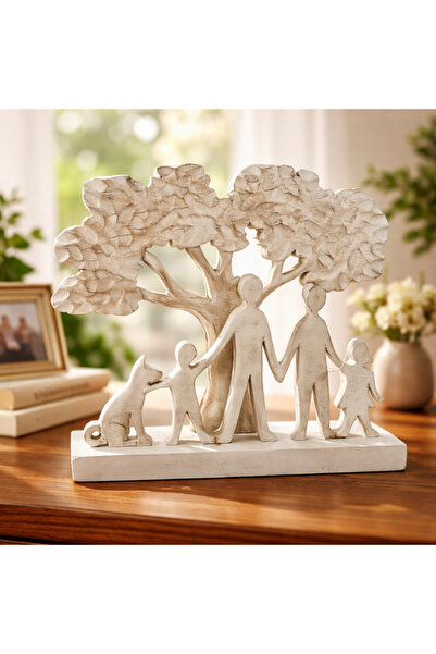 Lorena Home Decor Ahşap Aile Dekor