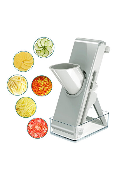 Denx Kitchen Slicer Adjustable Vegetable Slicer Chopper Safety Vegetable Cutt...