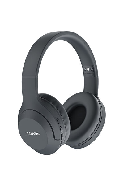 CANYON BTHS-3, Bluetooth/3.5mm jack, Dark Grey