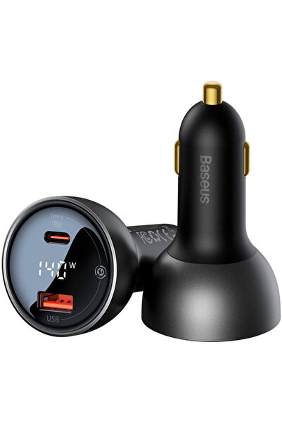 Baseus Digital Display, USB/USB-C, Power 140W, Quick Charge, USB-C cable incl...