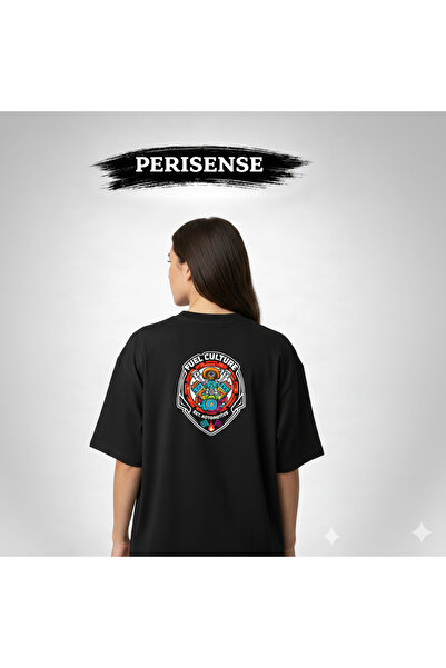 PERISENSE Μπλουζάκι Unisex Petrolhead με στάμπα, από χτενισμένο βαμβάκι υψηλή...