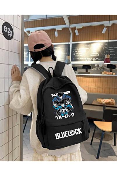 Touz Moda Anime Blue Lock Printed Backpack