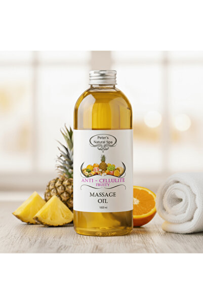 Peters Natural Spa Ulei de masaj profesional anticelulitic fruity 1000 ml cal...