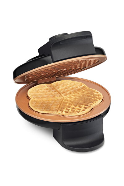 Trisa Aparat preparat vafe Retro Waffles 7384.4212, Culoarea Neagra