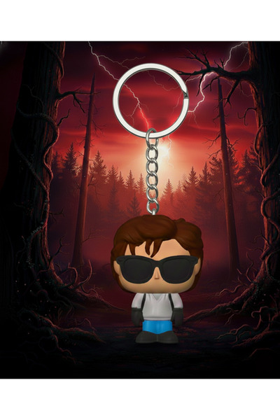 FreshWolf Stranger Things Steve Funko Pop Keychain