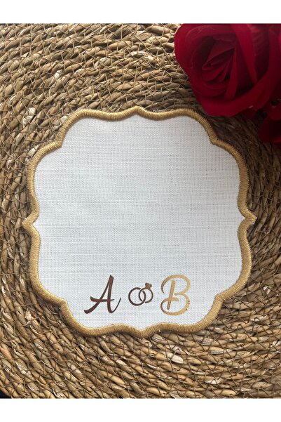 hemdemhediyelik Kişiye Özel İsimli Damat Kahve Peçetesi, Damat Kahvesi, Sunum...