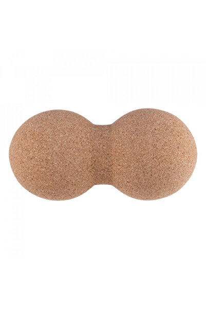 CORKMARKET CMK cork duoball for yoga, folates, massage, kinesiotherapy, 16x8cm