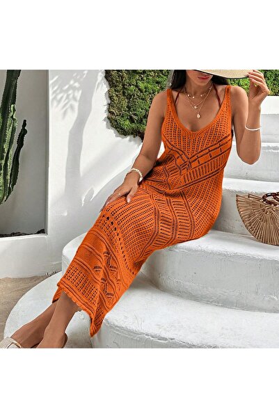 STECCA Plaj Elbisesi Ajurlu