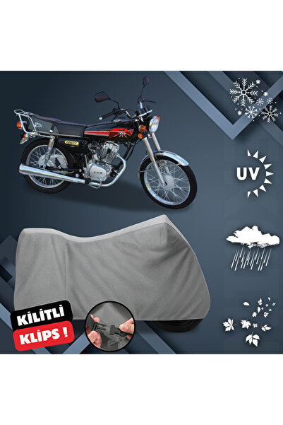 ULTRASHOP Shınarı Taipar 125 Cc Su Geçirmez Motosiklet Brandası 4 Mevsim Koru...