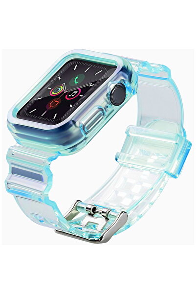 Hurtel Set curea de schimb cu lumină pentru Watch 3 42mm / Watch 2 42mm, alba...