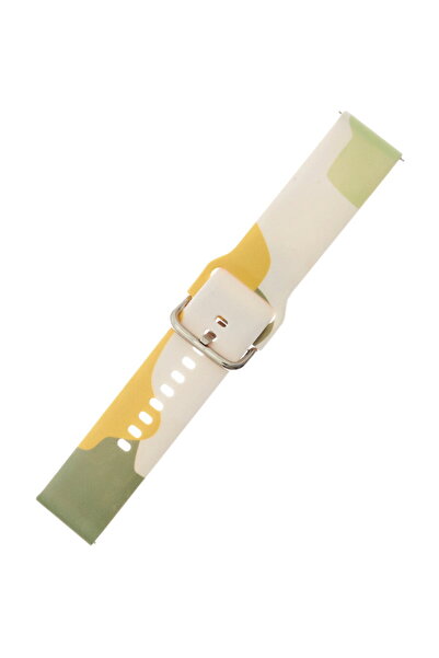 Hurtel Strap Moro Band For Samsung Galaxy Watch 46mm Silicone Strap Watch Bra...