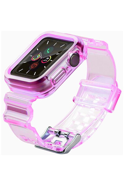 Hurtel Strap Light Set replacement band strap case for Watch 6 44mm / Watch 5...