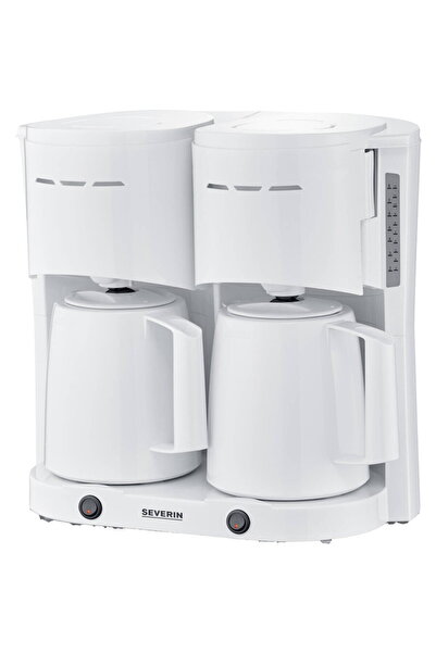 Severin KA 9314 Duo Filter, Thermal Jug, 16 cani, 2l, Alb