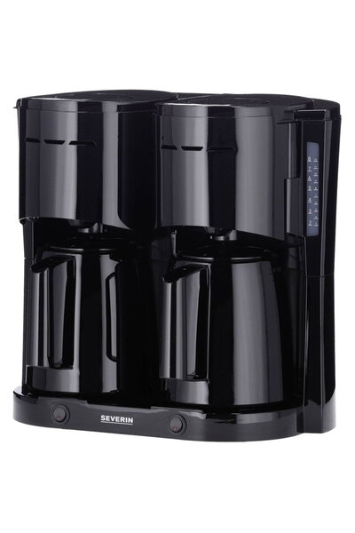 Severin KA 9315 Duo Filter, Thermal Jug, 16 cani, 2l, Negru