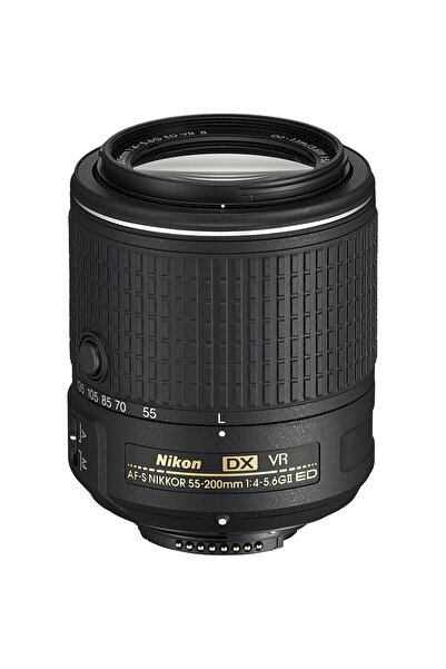 NİKON AF-S 55-200mm VR II LENS ( İthalatcı Garantili )