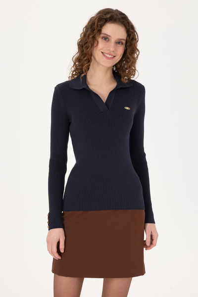 U.S. Polo Assn. Women's Navy Blue Sweater 50317524-Vr033