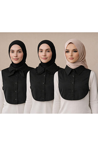 BUTİK AYVİTRİN Women's Underwear Accessory Crop Shirt 3-Piece Model