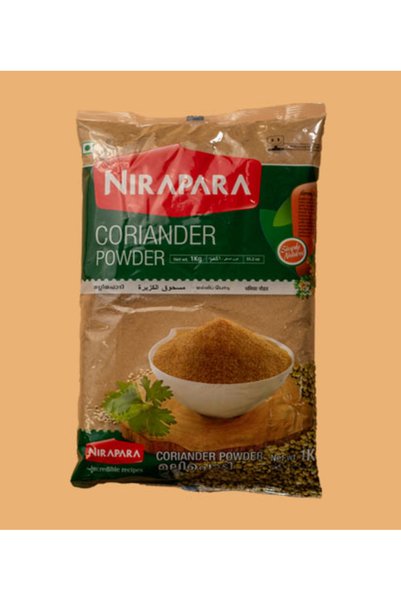 NIRAPARA Coriander Powder Pouch 1Kg x 12