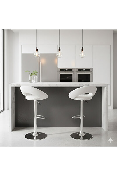 co arma Adjustable bar stool with footrest - Modern swivel chair - 112X43X40 ...