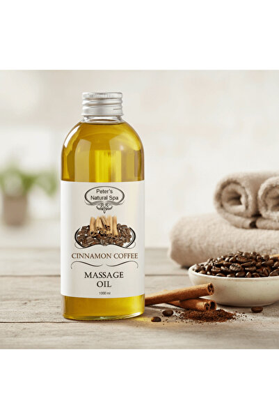Peters Natural Spa Ulei de masaj profesional cafea si scortisoara 1000 ml cal...