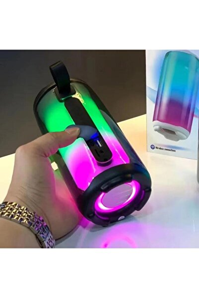 OEM Portable Bluetooth 5.0 Speaker – Powerful Sound and 360° Lighting