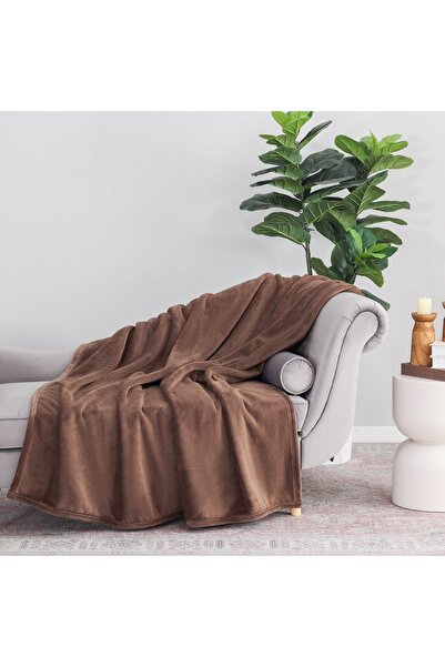 Orange Bed & Bath Comfy | Double Faux Fur Blanket
