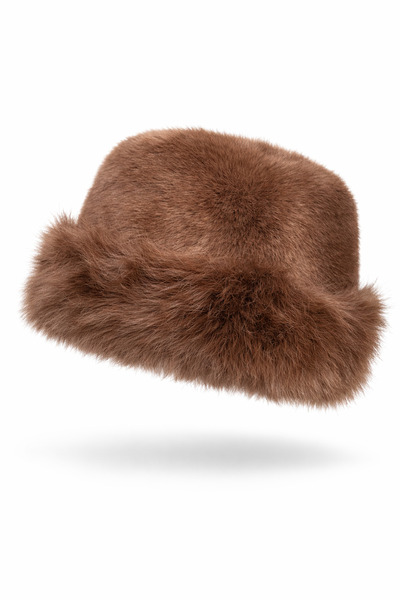 Külah Fur Textured Women's Winter Hat |   Soft & Warm |   Luxurious Looking C...