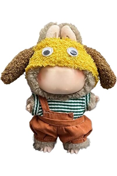 Arabest 17cm Doll Clothes, 3-Piece Outfit with Hat, Top & Pants, Fashion Doll...