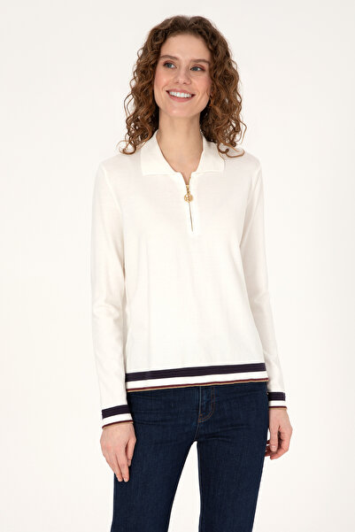 U.S. Polo Assn. Women's Cream Sweater 50309661-Vr256