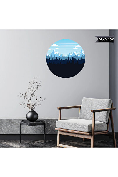 Akıllı Kağıt Autocolant boem pentru decorarea casei (Model-67)