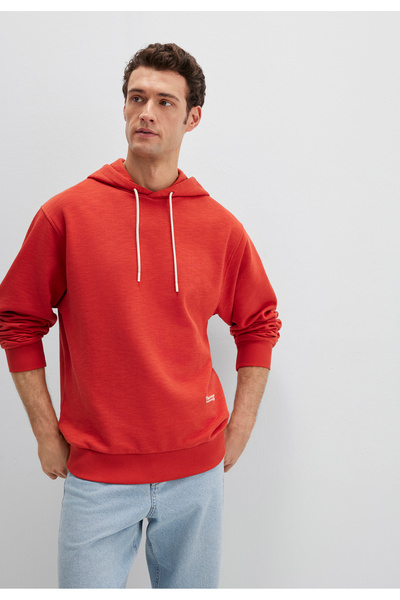 Mavi cu glugă Swea tricou 0S10534-91392