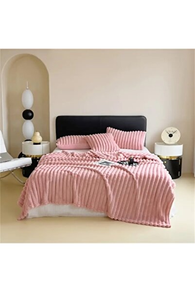 OEM Cocolino Blanket for Double Bed, Uni, Striped Model, 2 Persons, 200x230cm...