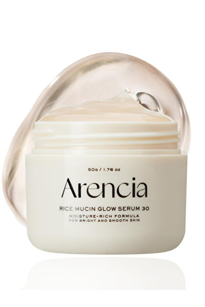 Arencia Rice Mucin Overnight Glow Mask Serum for Hydration & Glass Skin