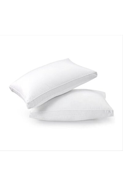 OEM Set of 2 Pillows 40x40 cm Siliconized Down, Hypoallergenic, White