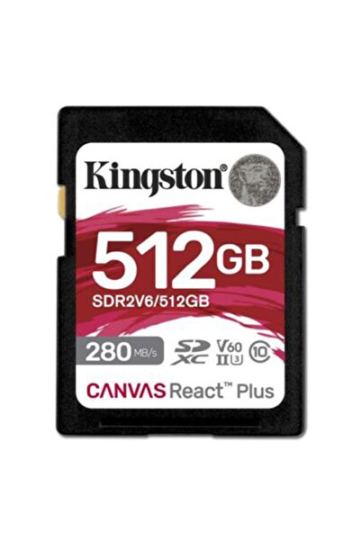 Kingston Κάρτα SD 512GB UHS-II U3, Ταχύτητα 300MB/s, Κλάση 10, Για βίντεο 4K/...