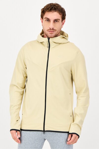 Nike Men Sportswear Fit Long Sleeve Outdoor Jacket, Pastel Yellow