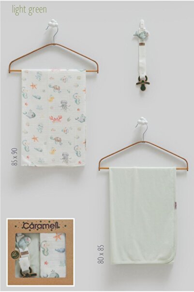 ByBest Beauty Caramell Blanket 3-Piece Set