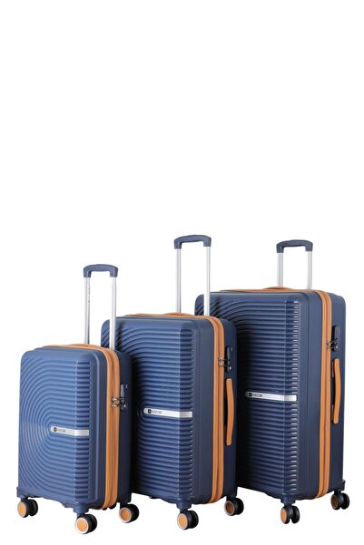 MÇS Üçlü Polipropilen Valiz Seti V374