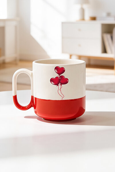 BB TRADE Triple Balloon Design Ceramic Printed Pro Mug Cup 330ml