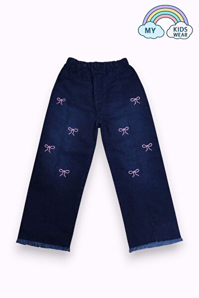 My Kids Wear Τζιν παντελόνι για κορίτσια με χαλαρή εφαρμογή- ελαφρύ υφάσματα ...