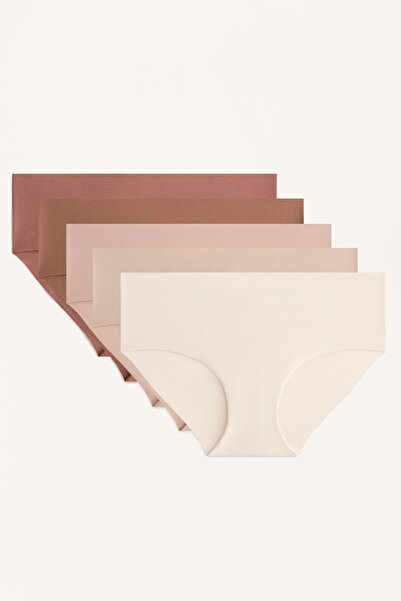 Oysho 5 polyamide blend invisible hipster briefs