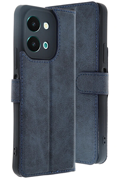 mrkon Newface Vivo Y28 Case Trend S Plus Cover Case - Navy Blue Rsmrk34-Esrdns